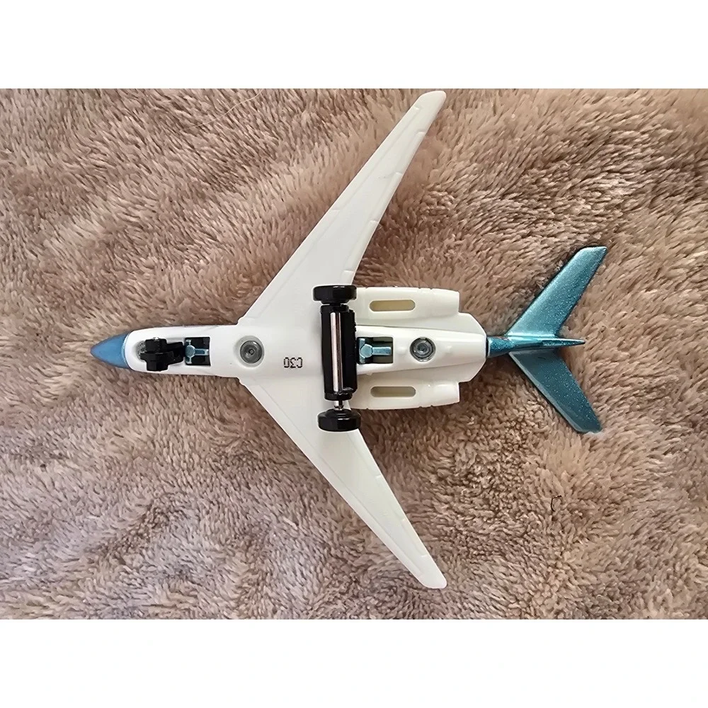 Matchbox Sky Busters Cessna Citation X Metallic Blue Diecast Airplane 2007 C30